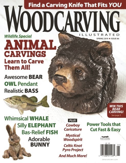 Editors of Woodcarving Illustrated - Woodcarving Illustrated Issue 86 Spring 2019, E-bok