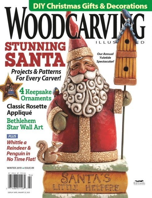 Editors of Woodcarving Illustrated - Woodcarving Illustrated Issue 89 Winter 2019, E-bok