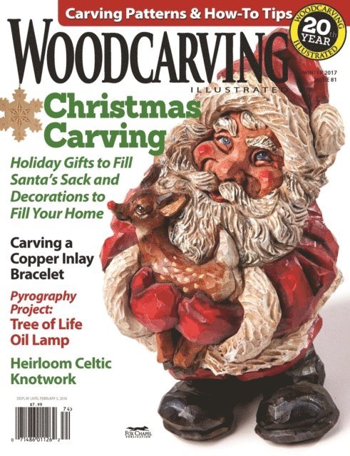 Editors of Woodcarving Illustrated - Woodcarving Illustrated Issue 81 Winter 2017, E-bok