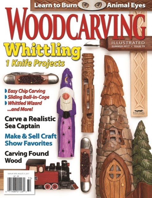 Editors of Woodcarving Illustrated - Woodcarving Illustrated Issue 79 Summer 2017, E-bok