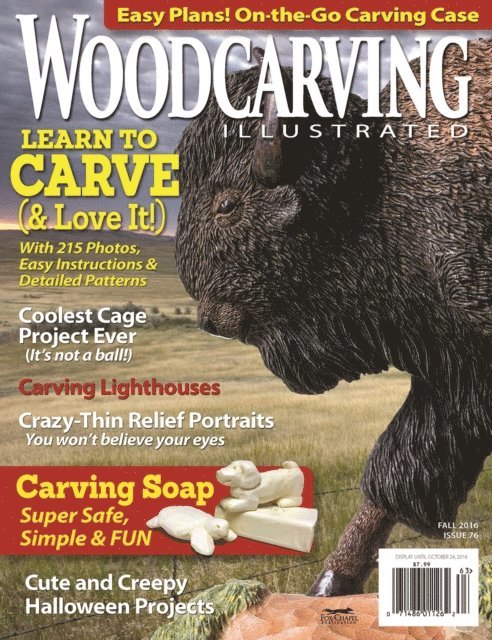 Editors of Woodcarving Illustrated - Woodcarving Illustrated Issue 76 Summer/Fall 2016, E-bok