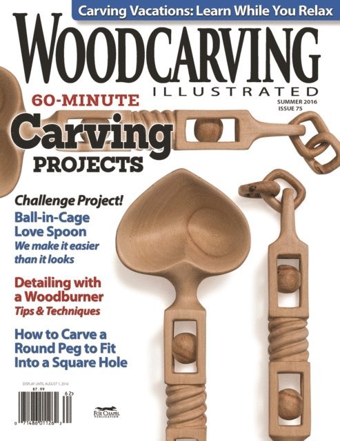 Editors of Woodcarving Illustrated - Woodcarving Illustrated Issue 75 Spring/Summer 2016, E-bok