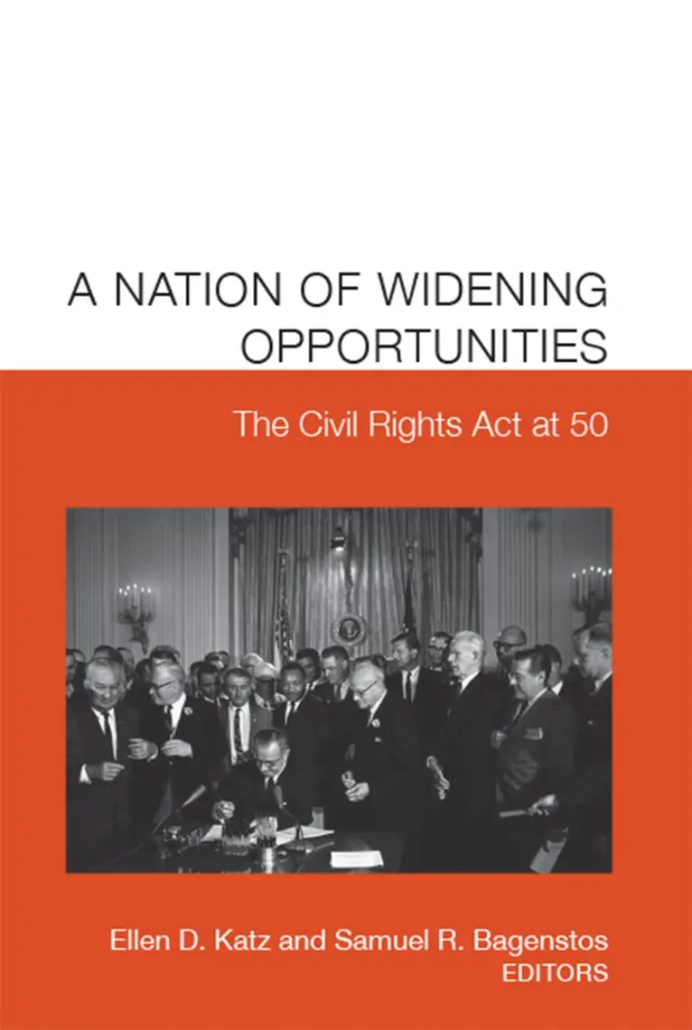 Samuel R. Bagenstos, Ellen D. Katz - Nation of Widening Opportunities, Häftad. Tillgänglighet: Lägg i varukorg