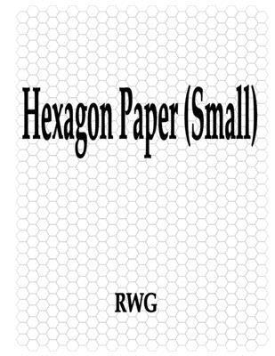 Rwg - Hexagon Paper (Small), Häftad