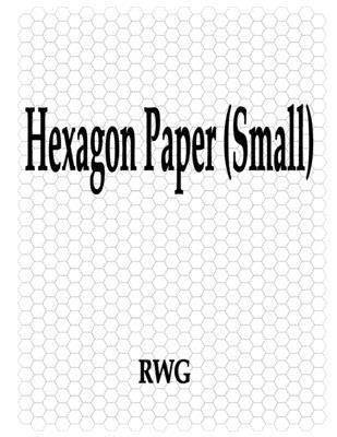 Rwg - Hexagon Paper (Small), Häftad