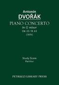 Piano Concerto, Op.33 / B.63