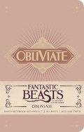 Fantastic Beasts and Where to Find Them: Obliviate Hardcover Ruled Notebook