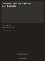 Meridian Certification Press - Microsoft AI-300 Exam Study Guide 2026, Inbunden