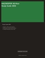 Meridian Certification Press, Proctor Ai - HAZWOPER 40-Hour Study Guide 2026, Häftad
