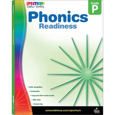 Spectrum - Phonics Readiness, Grade Pk, Häftad