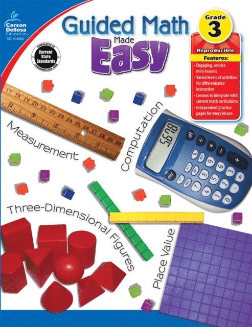 Lisa Willman - Guided Math Made Easy, Grade 3, E-bok