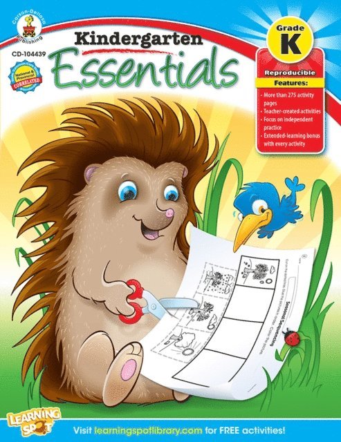 Kindergarten Essentials, Grade K