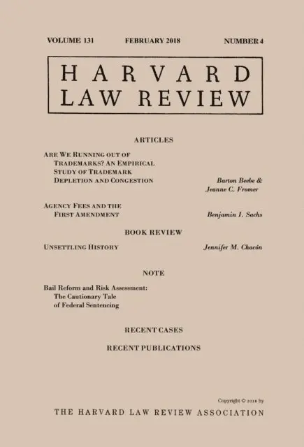 Harvard Law Review - Harvard Law Review: Volume 131, Number 4 - February 2018, E-bok. Tillgänglighet: Lägg i varukorg