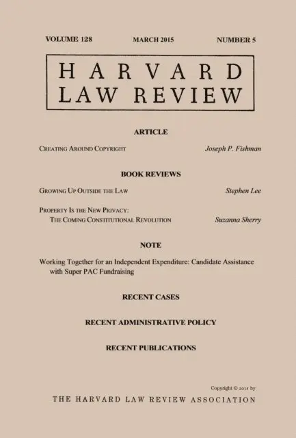 Harvard Law Review - Harvard Law Review: Volume 128, Number 5 - March 2015, E-bok. Tillgänglighet: Lägg i varukorg