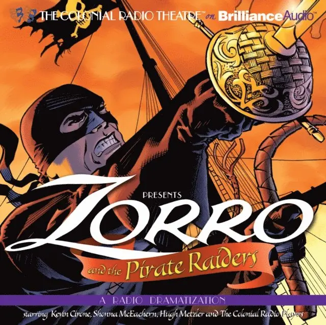 D. J. Arneson, Johnston McCulley - Zorro and the Pirate Raiders, Ljudbok. Tillgänglighet: Lägg i varukorg