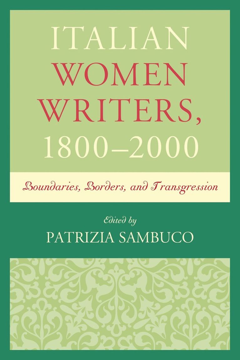 Patrizia Sambuco - Italian Women Writers, 1800–2000, Häftad
