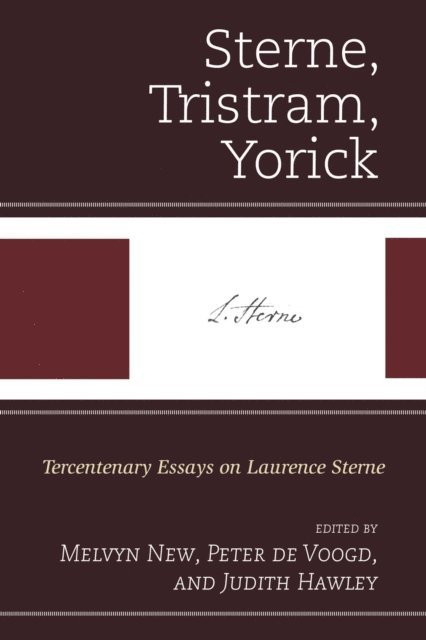 Melvyn New, Peter de Voogd, Judith Hawley - Sterne, Tristram, Yorick, E-bok
