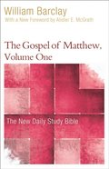 Gospel of Matthew, Volume One