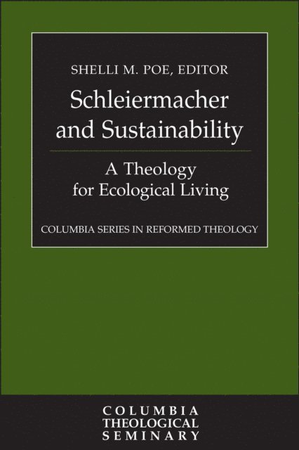 Shelli M. Poe - Schleiermacher and Sustainability, E-bok