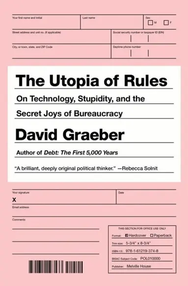 David Graeber - Utopia of Rules, Häftad