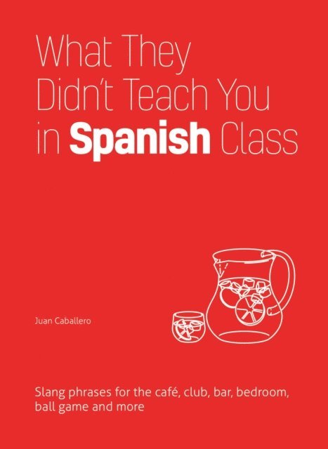Juan Caballero - What They Didn't Teach You in Spanish Class, E-bok