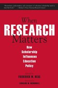When Research Matters