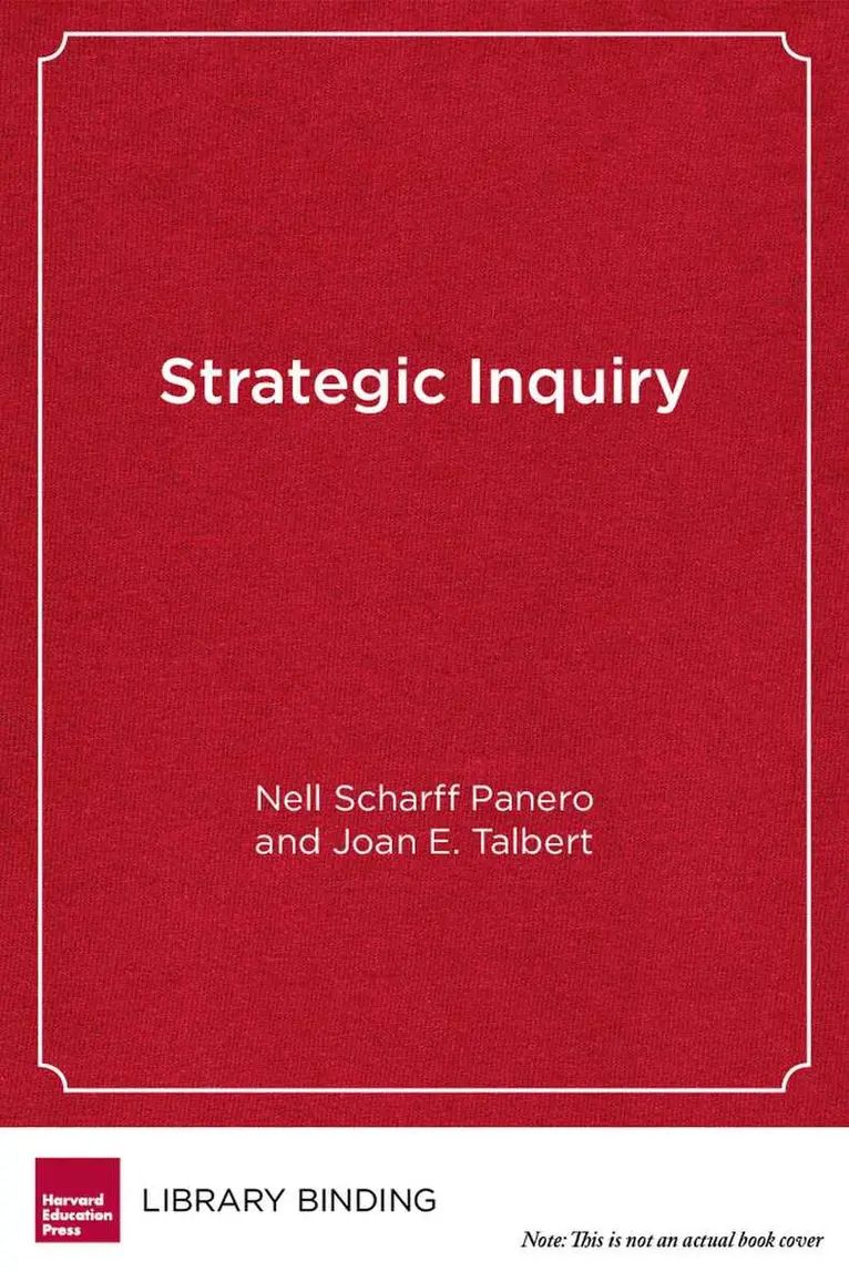 Nell Scharff Panero, Joan E. Talbert - Strategic Inquiry, Inbunden. Tillgänglighet: Tillfälligt slut