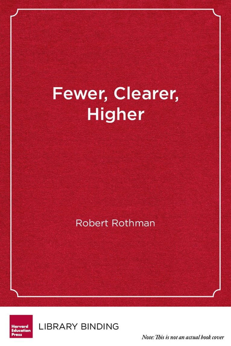 Robert Rothman - Fewer, Clearer, Higher, Inbunden. Tillgänglighet: Tillfälligt slut