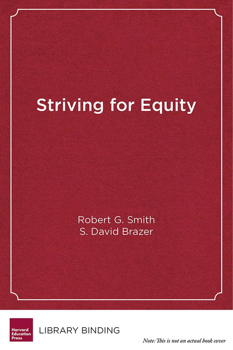 Robert G. Smith, S. David Brazer - Striving for Equity, Inbunden. Tillgänglighet: Lägg i varukorg