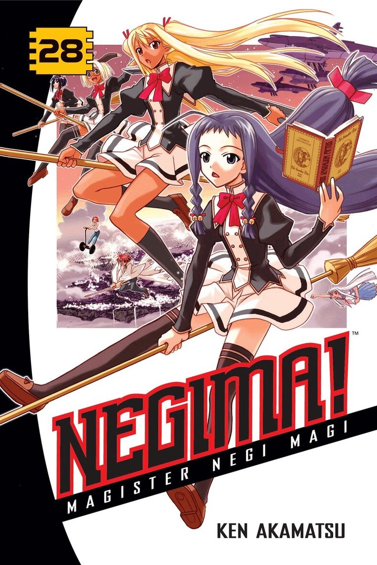 Ken Akamatsu - Negima! 28, Häftad