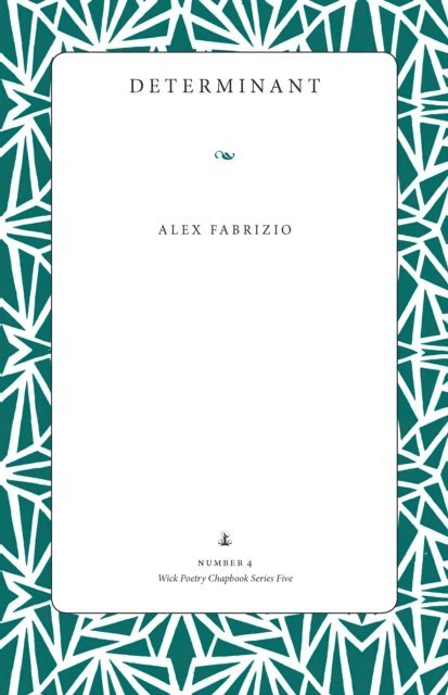 Alex Fabrizio - Determinant, E-bok