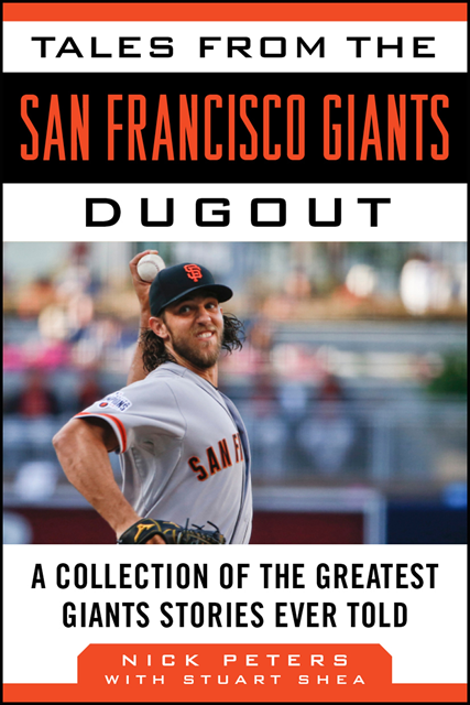 Stuart Shea, Nick Peters - Tales from the San Francisco Giants Dugout, E-bok
