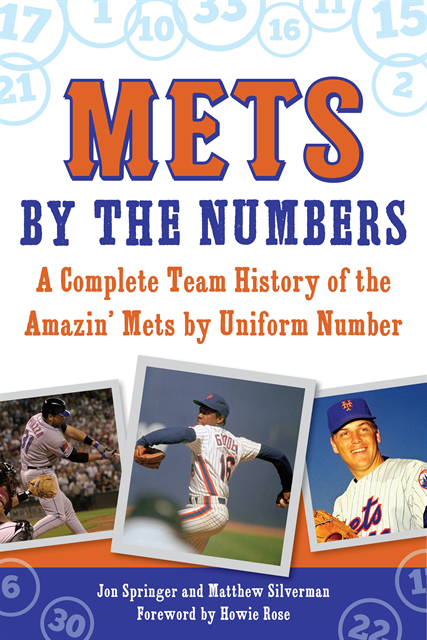 Jon Springer - Mets by the Numbers, E-bok
