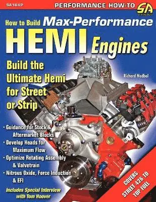 Richard Nedbal - How to Build Max-Performance Hemi Engines, Häftad. Tillgänglighet: Lägg i varukorg