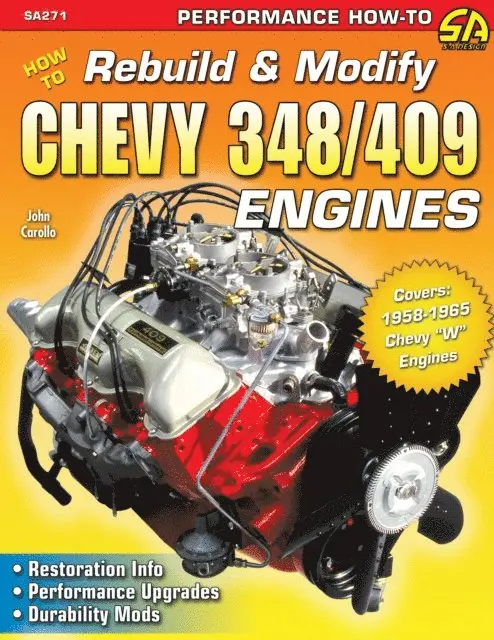 John Carollo - How to Rebuild & Modify Chevy 348/409 Engines, E-bok. Tillgänglighet: Lägg i varukorg