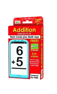 Alex A. Lluch - Addition 0-12 Flash Cards, Häftad