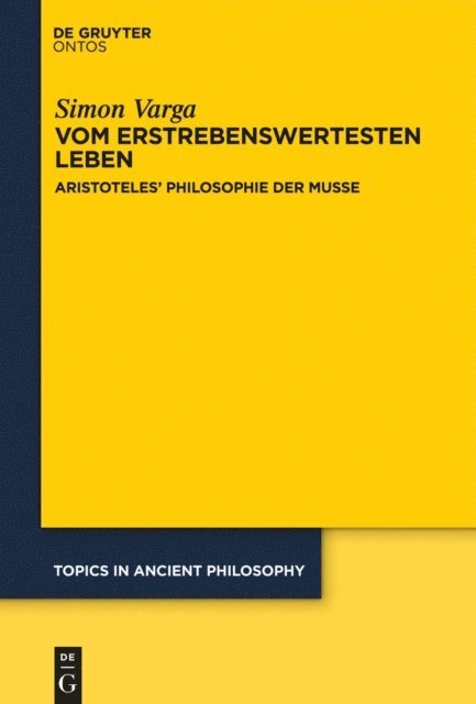 Simon Varga - Vom erstrebenswertesten Leben, E-bok