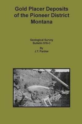 J T Pardee - Gold Placer Deposits of the Pioneer District Montana, Häftad