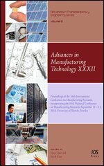 Keith Case - Advances in Manufacturing Technology XXXII, Övrigt