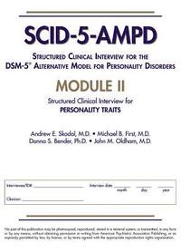 Structured Clinical Interview for the DSM-5 Alternative Model for Personality Disorders (SCID-5-AMPD) Module II