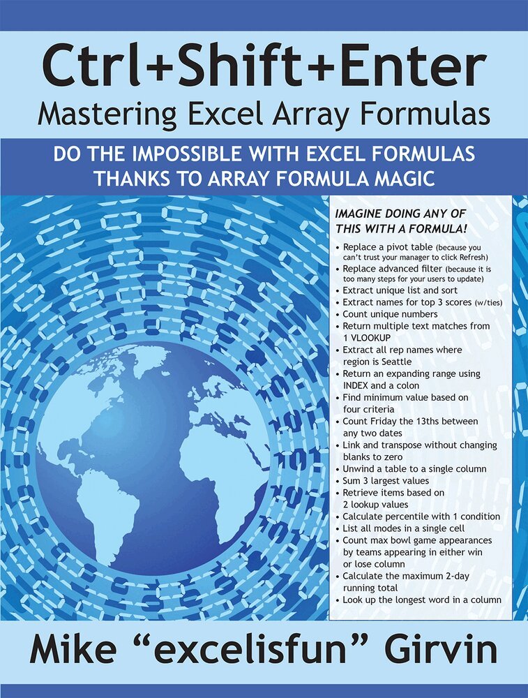 Mike ExcelisFun Girvin - Ctrl+Shift+Enter Mastering Excel Array Formulas, Häftad