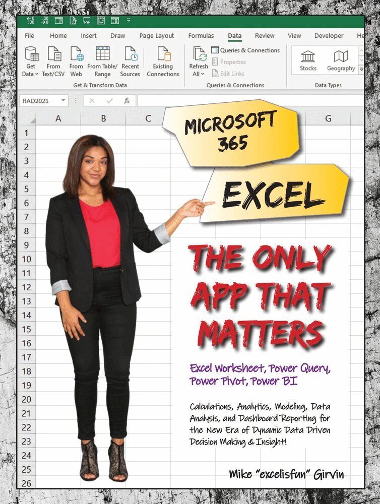 Mike ExcelisFun Girvin - Microsoft 365 Excel: The Only App That Matters, Häftad