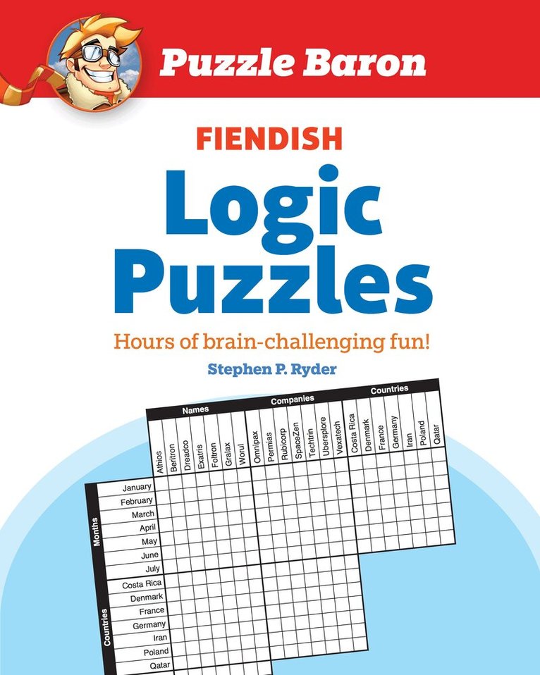 Puzzle Baron - Puzzle Baron's Fiendish Logic Puzzles, Häftad
