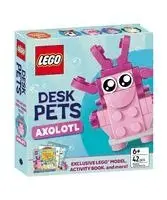 Lego(r) Books. Desk Pets: Axolotl, Inbunden. Tillgänglighet: Kommande