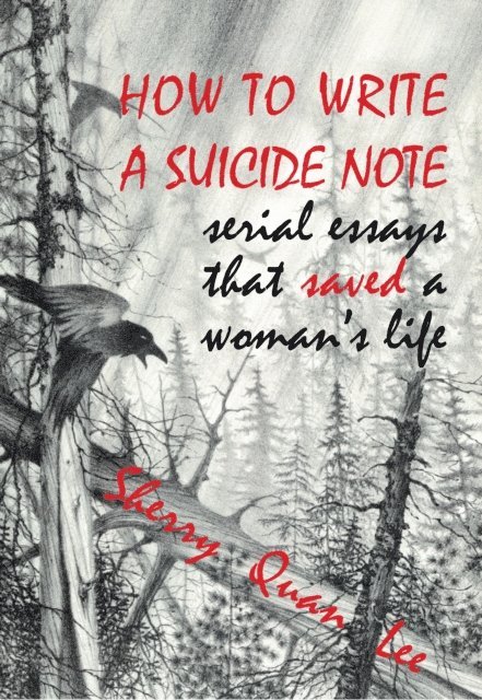 Sherry Quan Lee - How to Write a Suicide Note, E-bok. Tillgänglighet: Lägg i varukorg