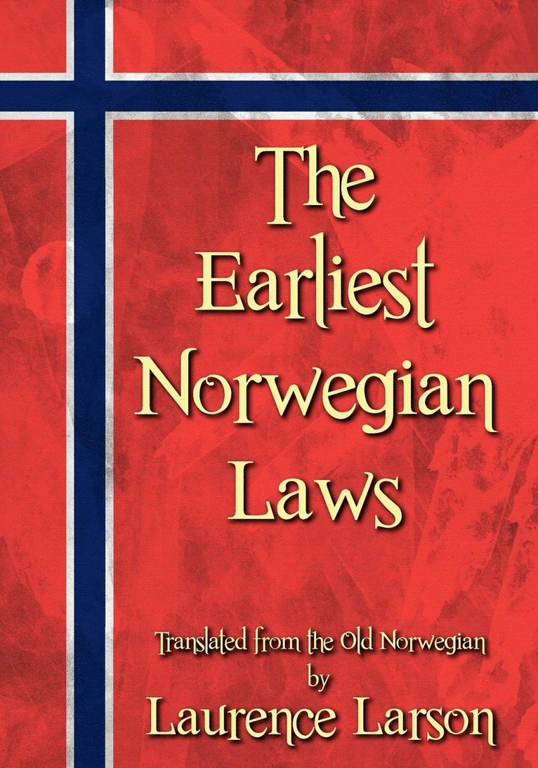 Earliest Norwegian Laws, Häftad