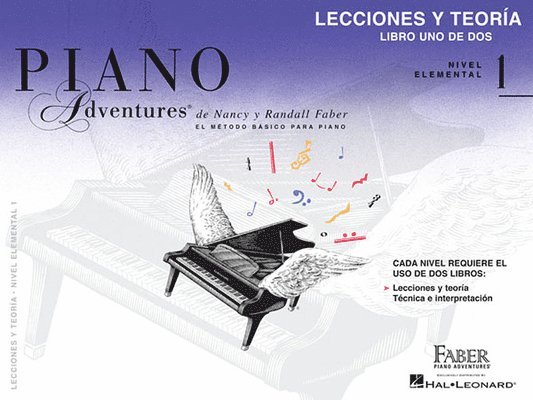 Nancy Faber, Randall Faber - Piano Adventures: Lessons and Theory Book One of Two Level 1 Spanish Edition for Beginners Piano Method Book in Spanish Lesson and Theory Workbook for, Häftad. Tillgänglighet: Lägg i varukorg