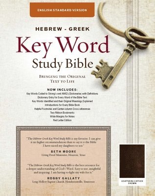 Warren Patrick Baker, Spiros Zodhiates - ESV Hebrew-Greek Key Word Study Bible, Brown, Inbunden