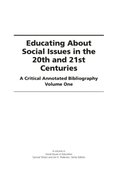 Educating about Social Issues in the 20th and 21st Centuries