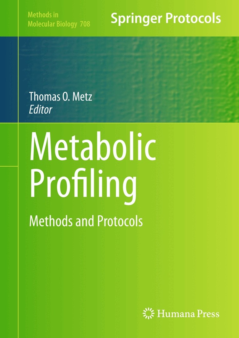Thomas O. Metz - Metabolic Profiling, Inbunden